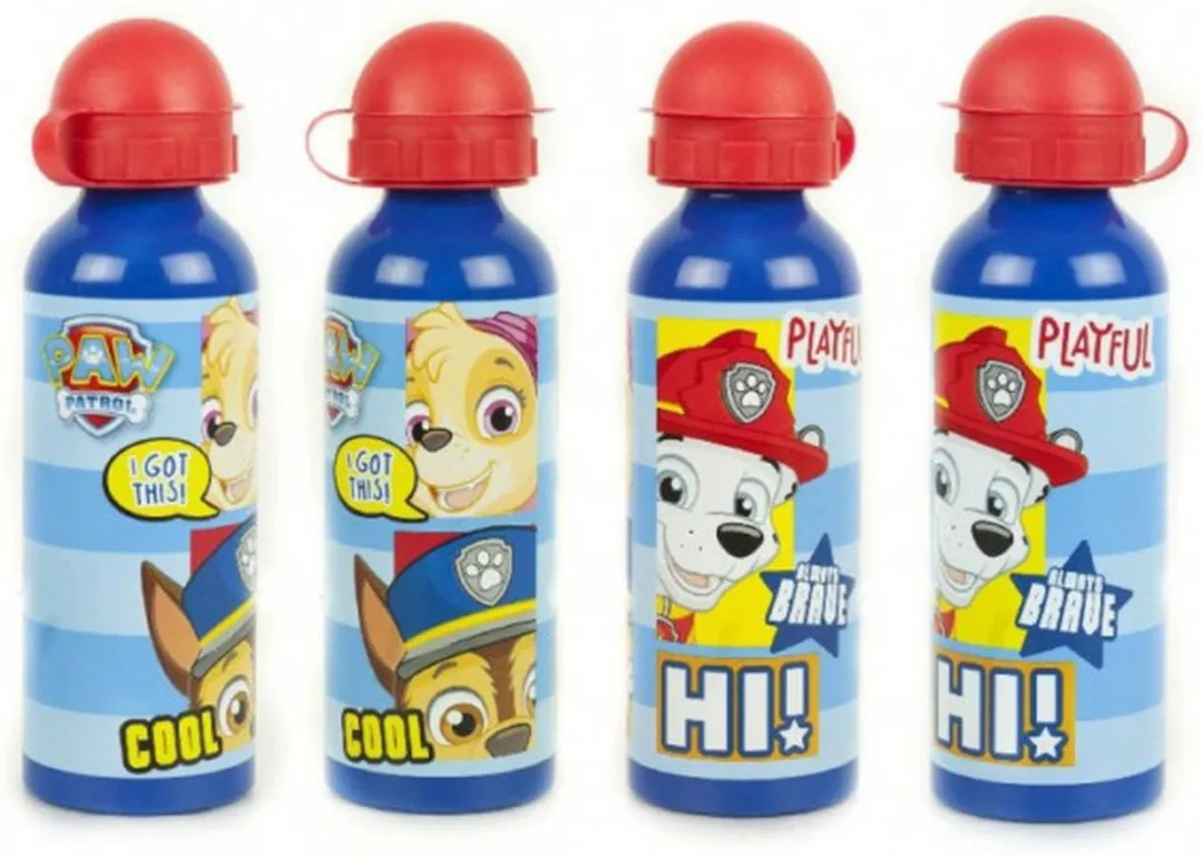 Nickelodeon Paw Patrol Drinkfles 520ml - Aluminium Blauw