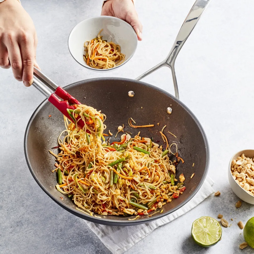 Demeyere Alu Pro Wok 30cm - 3L - Zwart