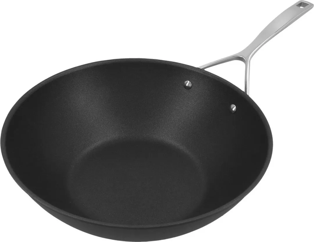 Demeyere Alu Pro Wok 30cm - 3L - Zwart - afbeelding 6 van 6