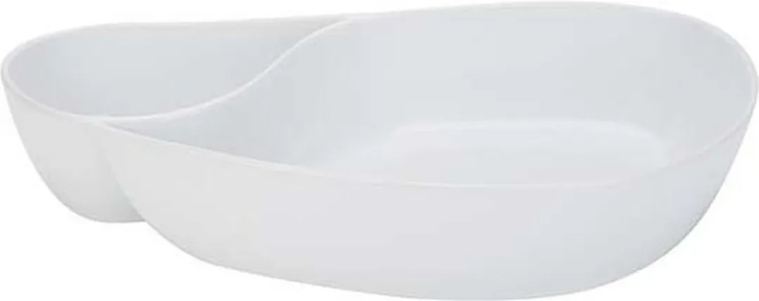Cosy&Trendy Mussel-Frietbord Wit