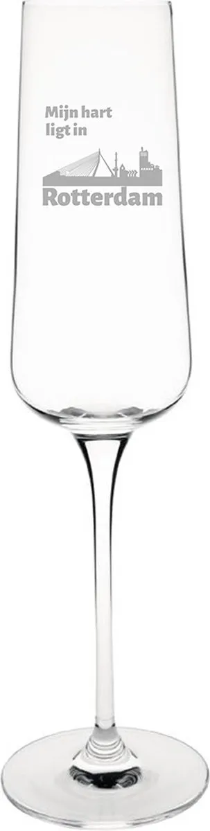 Olympia Gegraveerd Champagneglas Rotterdam 27cl