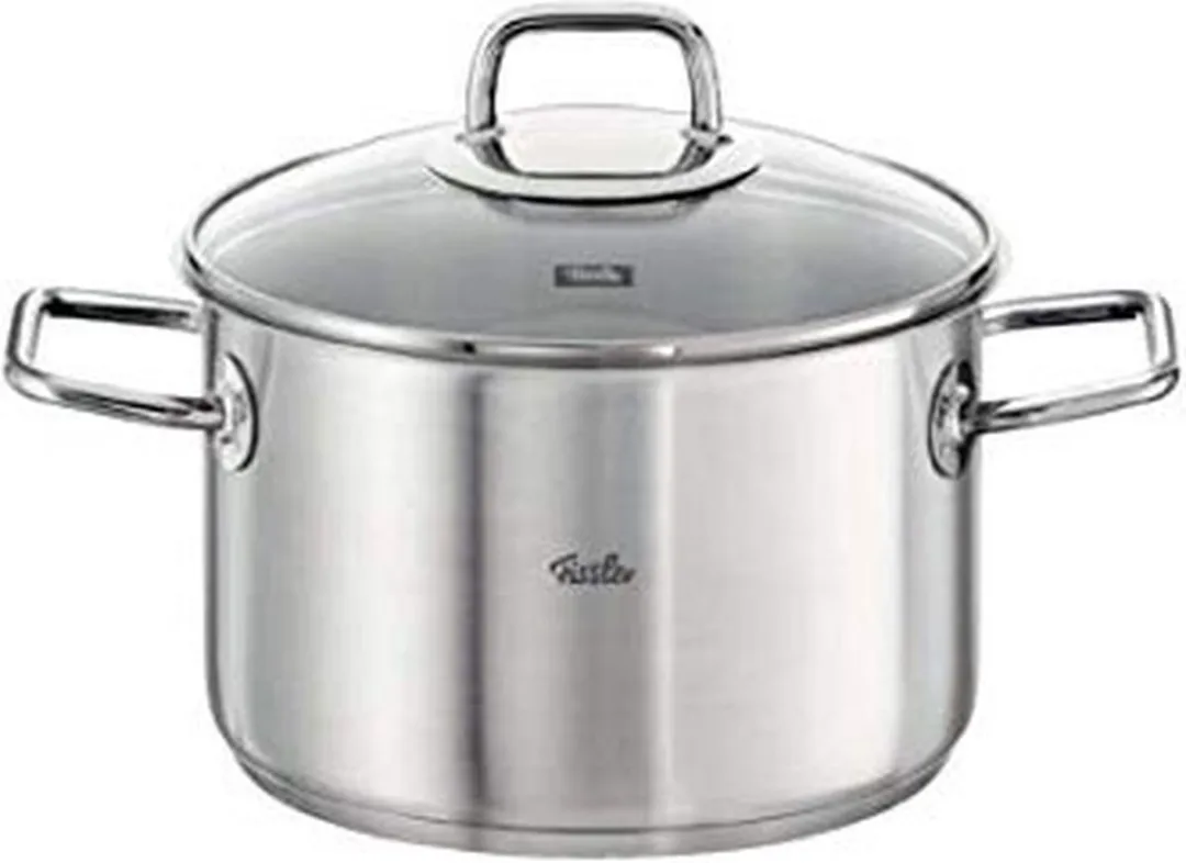 Fissler Viseo Kookpan 20cm - Glasdeksel - Zilver