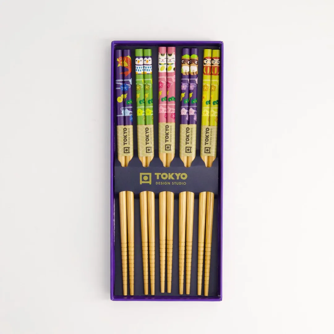 Tokyo Design Studio Chopstick Giftset - 5 Stuks