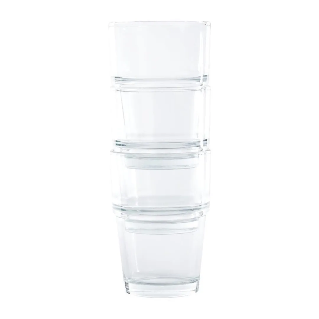 Olympia Stapelbare Tumbler Gehard Glas 20cl - Set van 12