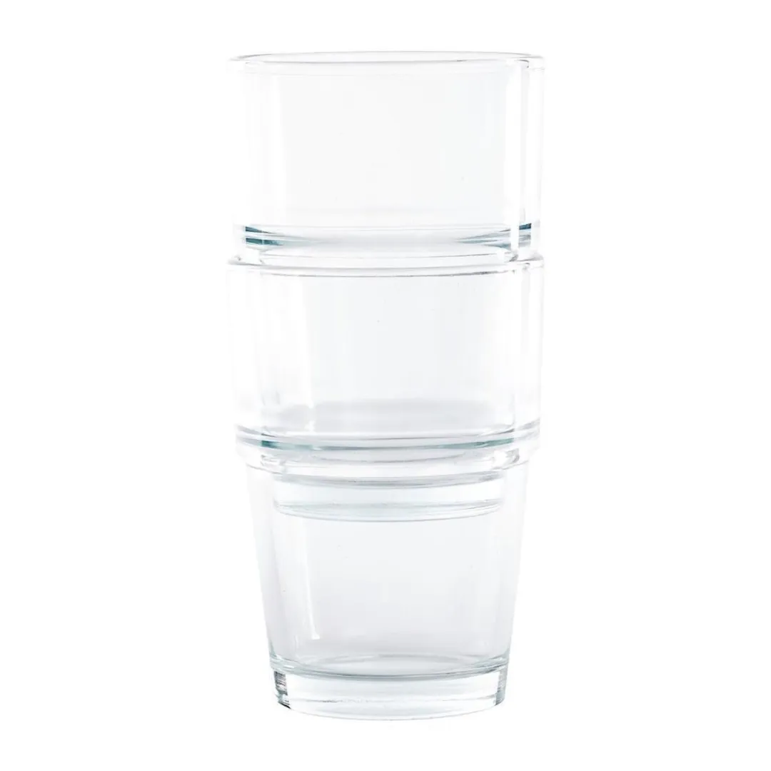 Olympia Stapelbare Tumbler Gehard Glas 20cl - Set van 12
