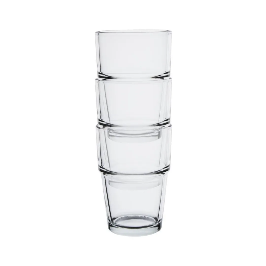 Olympia Stapelbare Tumbler Gehard Glas 20cl - Set van 12