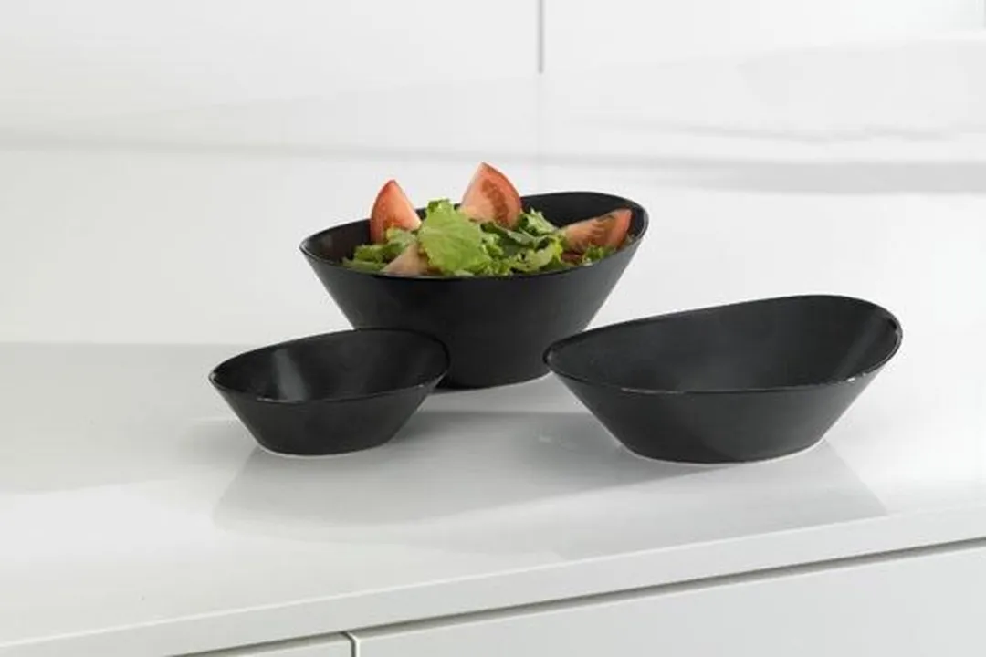 Cosy&Trendy Diep Bord Vongola - 20x17cm Zwart