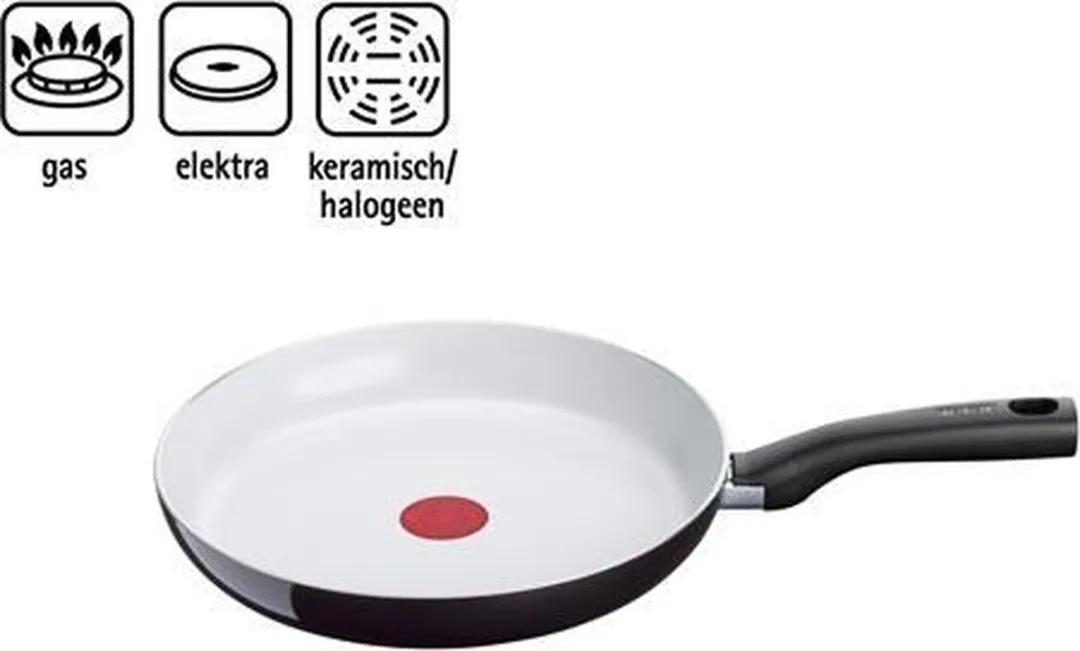 Tefal Ceramic Control D44204 Koekenpan 24cm - Zwart - afbeelding 6 van 6