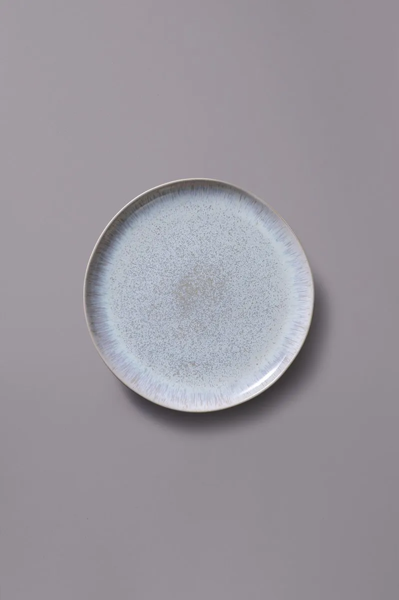 Palmer Light Blue Sea Bordenset - 2 Stuks ø28,5cm - Wit/Lichtblauw