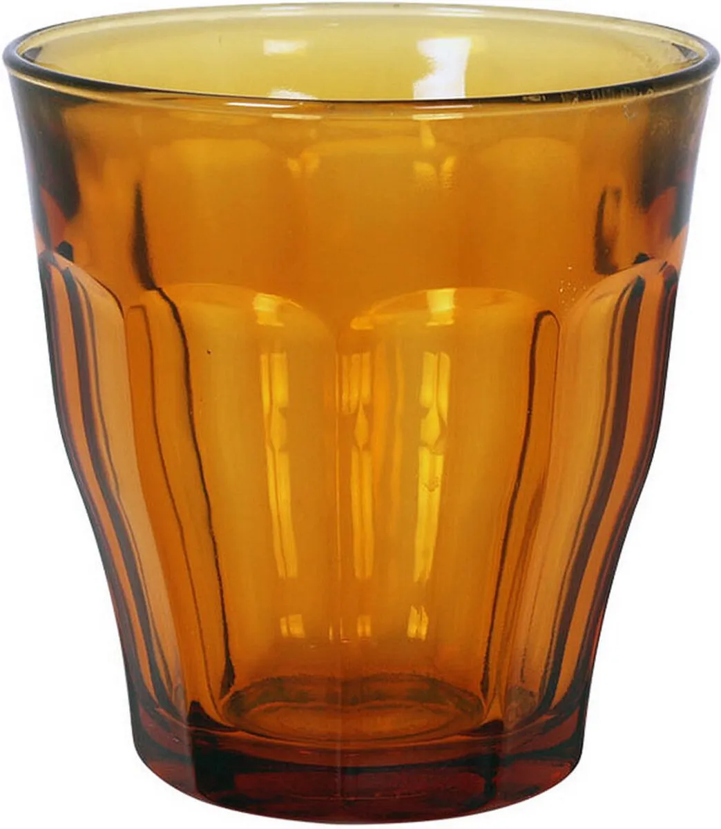 Duralex Picardie Bekerglazen 25cl - 6 Stuks - Amber