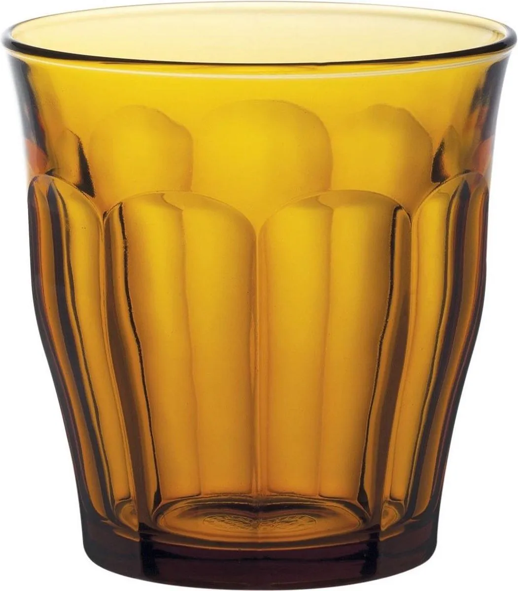Duralex Picardie Bekerglazen 25cl - 6 Stuks - Amber