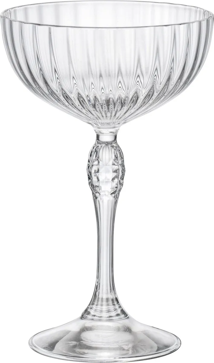 Bormioli Rocco America 20's Cocktailglazen - 220ml - Set van 4