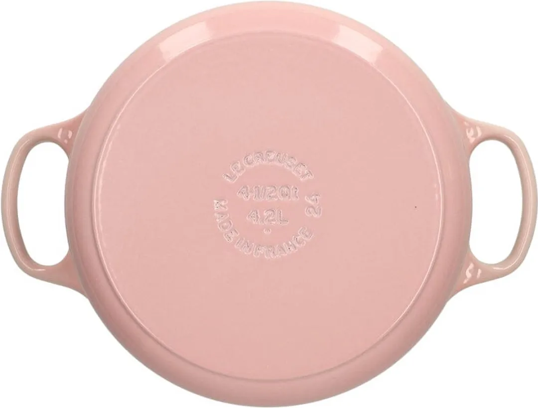 Le Creuset Signature Braadpan 24cm - Shell Pink