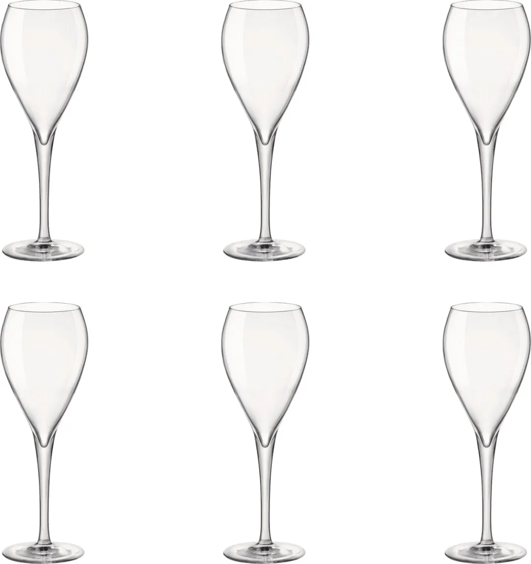 Bormioli Rocco Tre Sensi Champagneglas 15cl - Set van 6