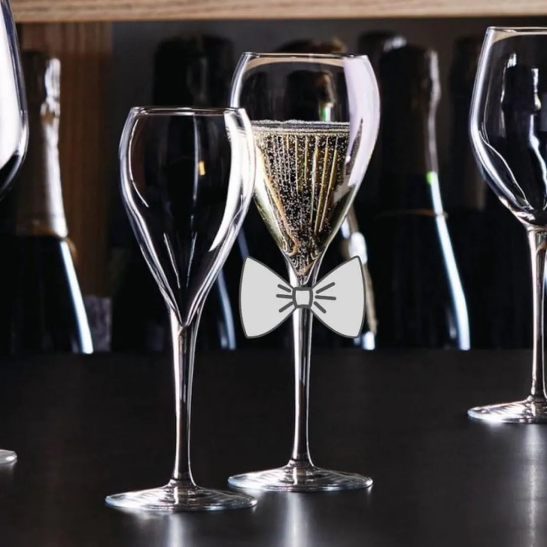 Bormioli Rocco Tre Sensi Champagneglas 15cl - Set van 6