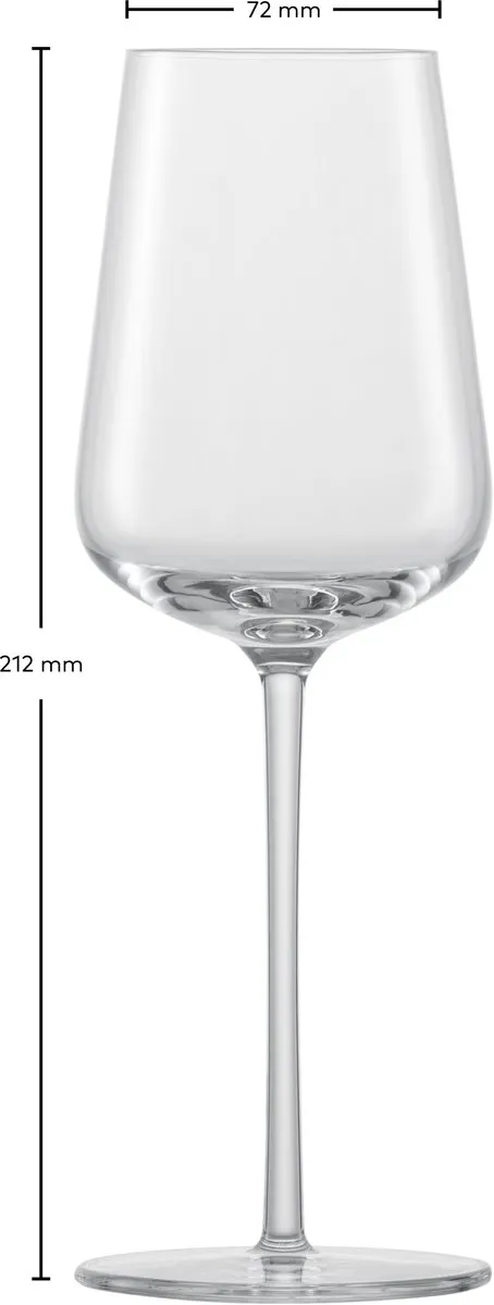 Zwiesel Glas Vervino Zoete Wijnglas 122201 - 0,29L - 2 Stuks