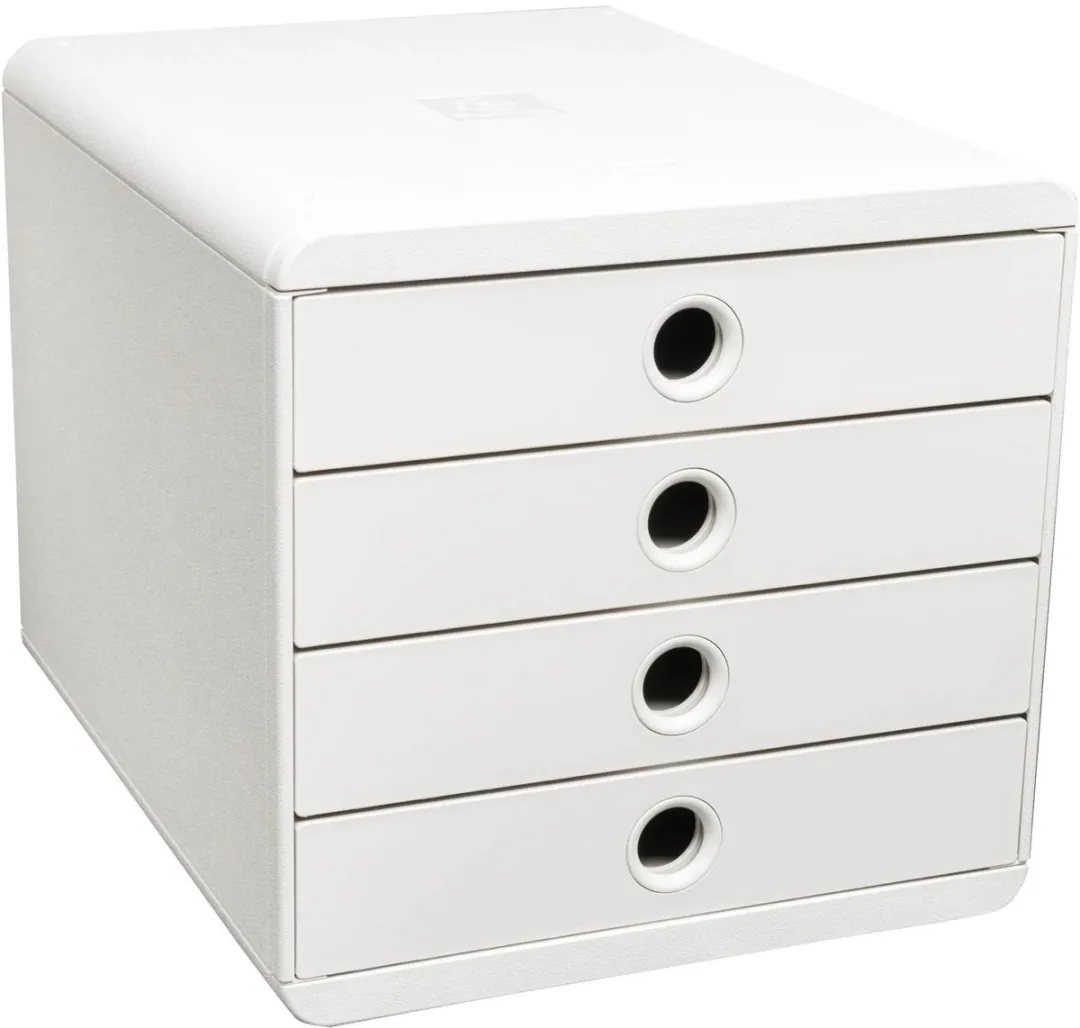 Exacompta Pop Box Ladenbox 4 Lades - Wit