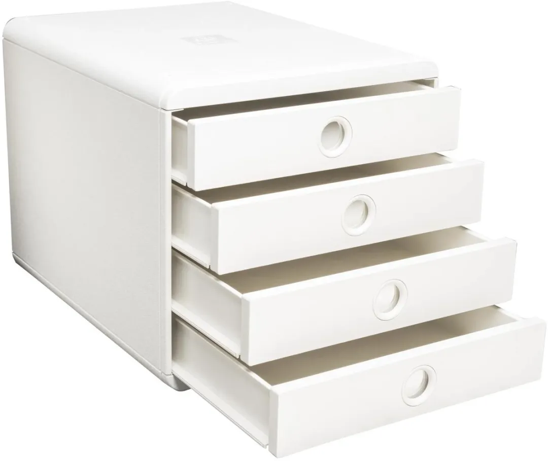 Exacompta Pop Box Ladenbox 4 Lades - Wit