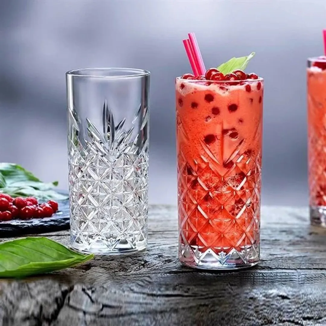 Pasabahce Longdrinkset 295ml - 4 Stuks - Patroon