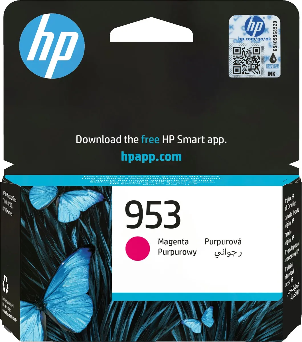 HP 953 Inktcartridge F6U13AE Magenta