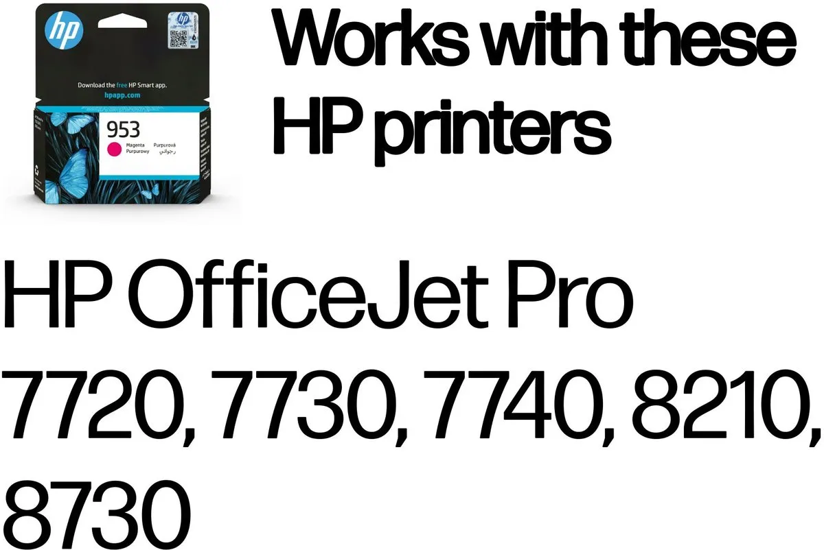 HP 953 Inktcartridge F6U13AE Magenta
