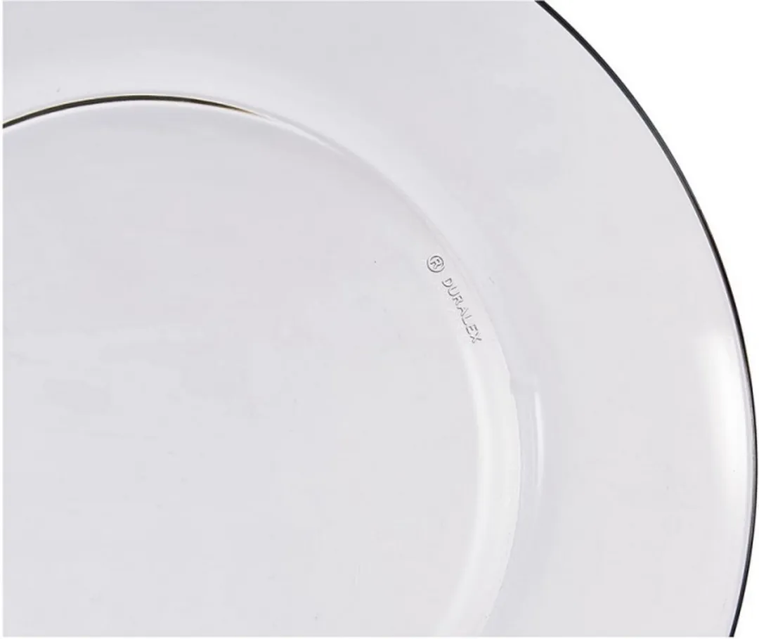 Duralex Lys Kristal Platte Bord - Ø23,5cm
