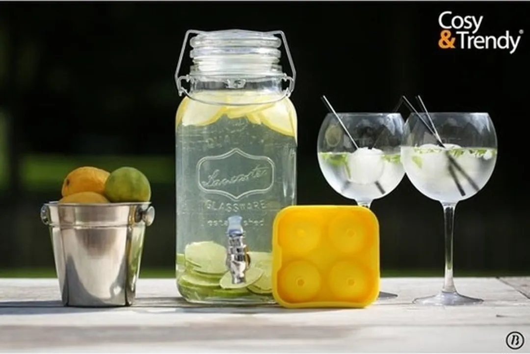 Cosy&Trendy Sapdispenser Glas 3,75L - Transparant