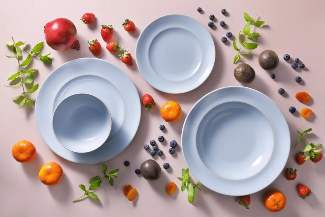 Palmer Barolo Serviesset 24-delig - 6 Personen - Lichtblauw Stoneware - afbeelding 6 van 6