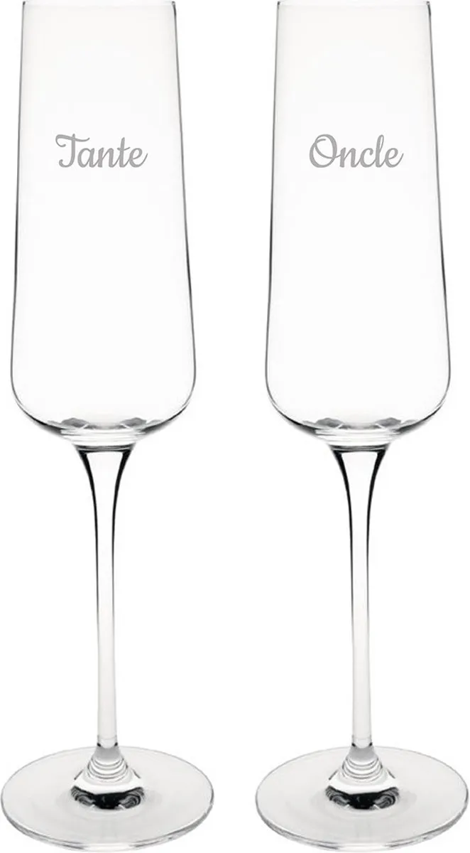 Olympia Champagneglas Tante & Oncle