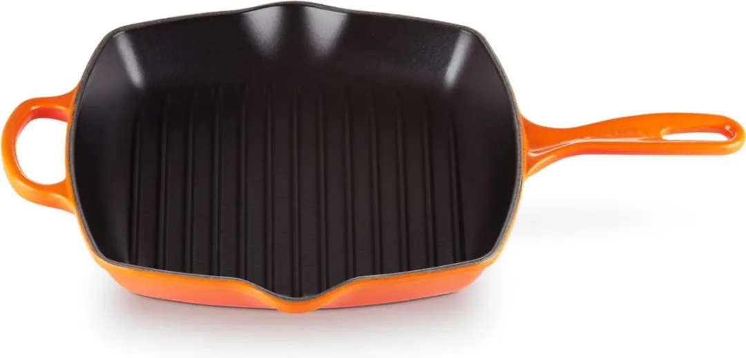Le Creuset Grillpan Signature Oranjerood 26cm