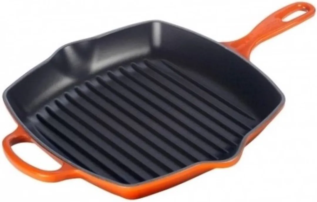 Le Creuset Grillpan Signature Oranjerood 26cm