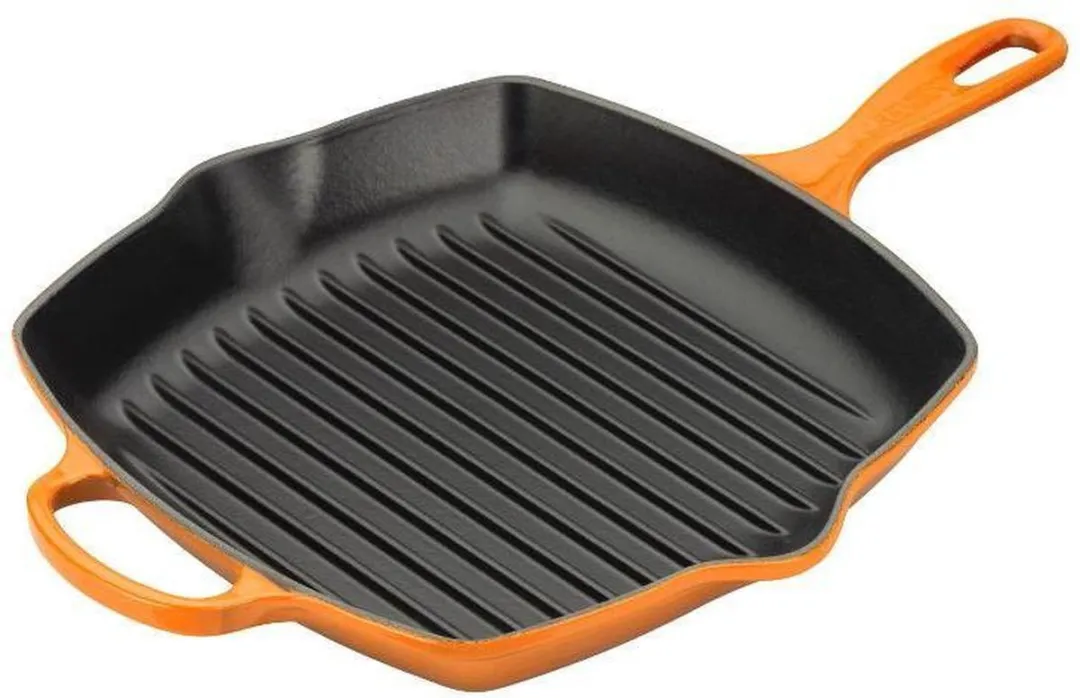 Le Creuset Grillpan Signature Oranjerood 26cm