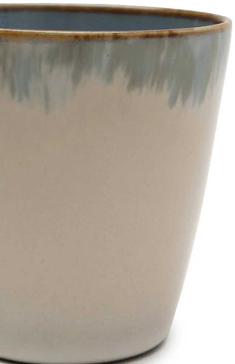 Serax Terres de Rêves Bekers Conisch S - Ø7cm Misty Grey/Smokey Blue - 8 Stuks - afbeelding 6 van 6