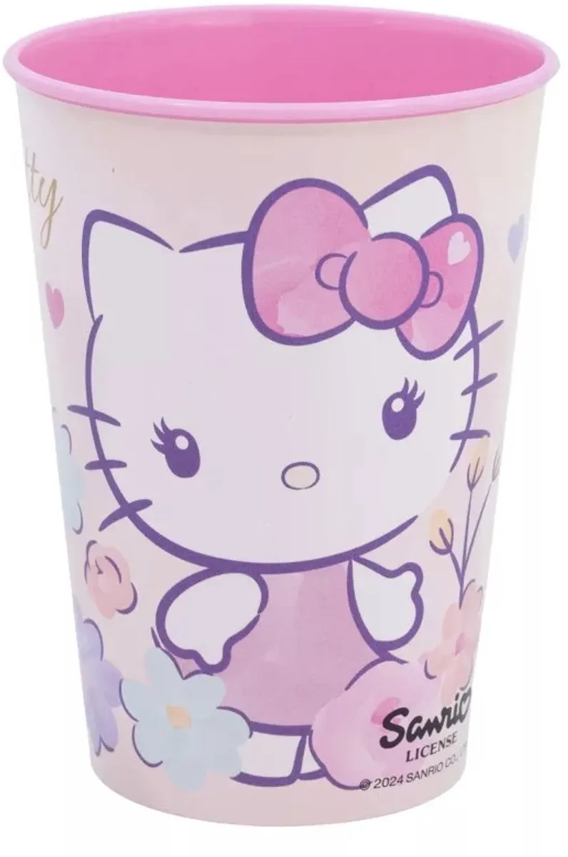 Hello Kitty Drinkbeker 260ml - Roze