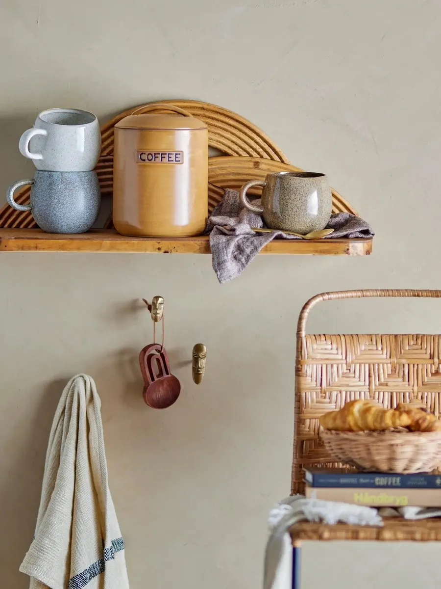 Bloomingville Addison Stoneware Theemokken Set - 3 Stuks - 500ml