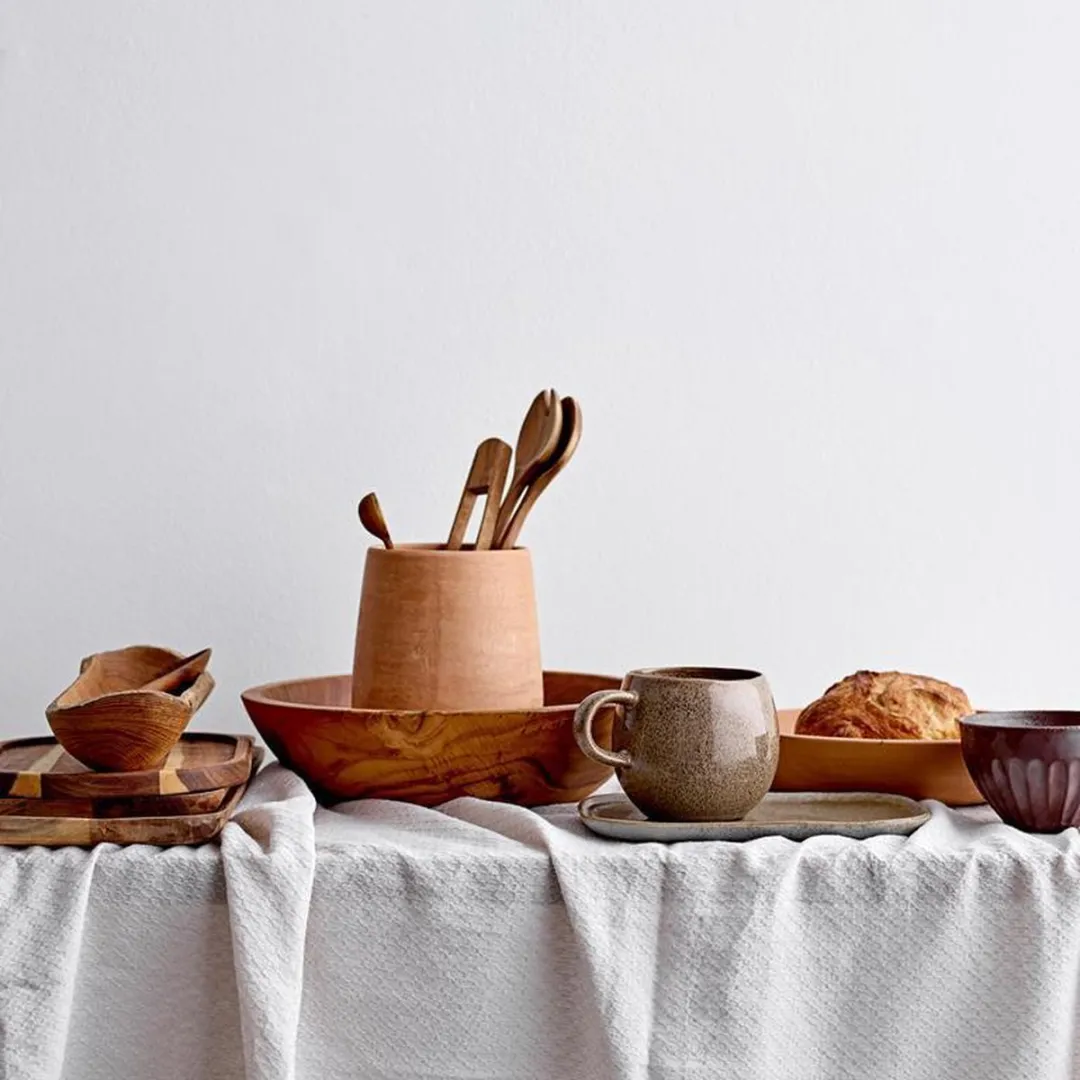 Bloomingville Addison Stoneware Theemokken Set - 3 Stuks - 500ml