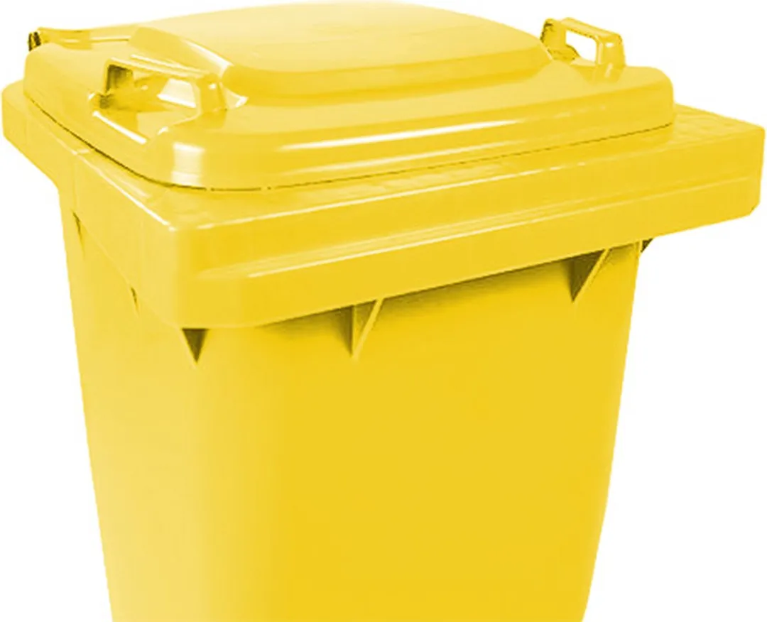 Weber Afvalcontainer 80L - Geel