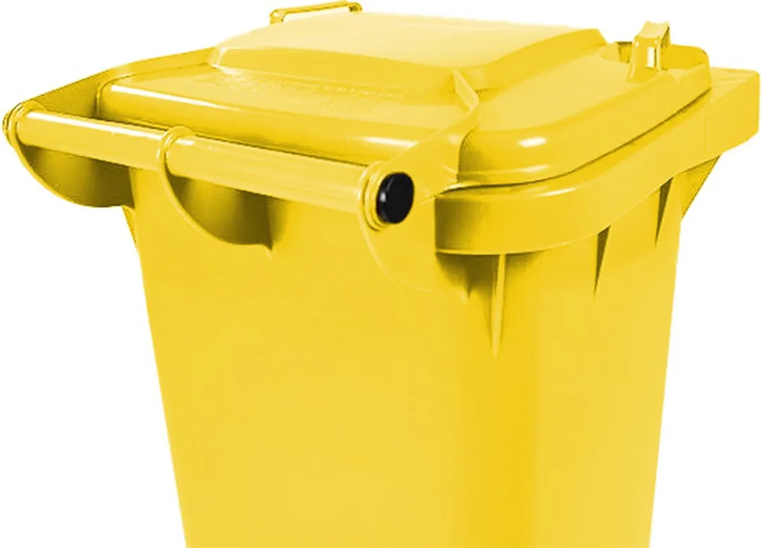 Weber Afvalcontainer 80L - Geel