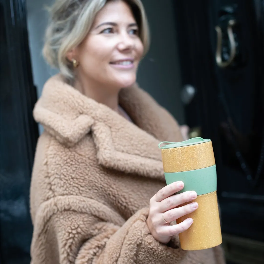 Koziol Aroma To Go XL Herbruikbare Koffiebeker 700ml - Groen