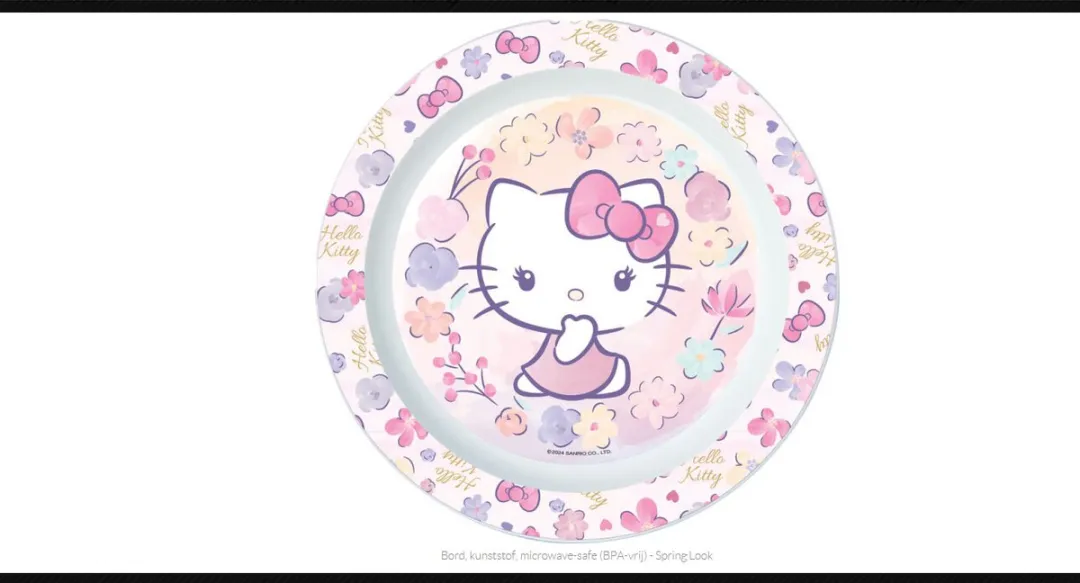 Hello Kitty Kunststof Bord