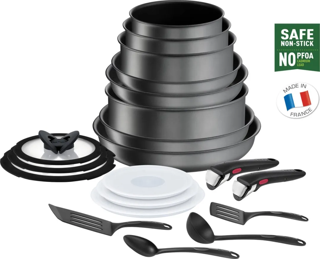 Tefal Ingenio L7619402 20-delige Set - Zwart