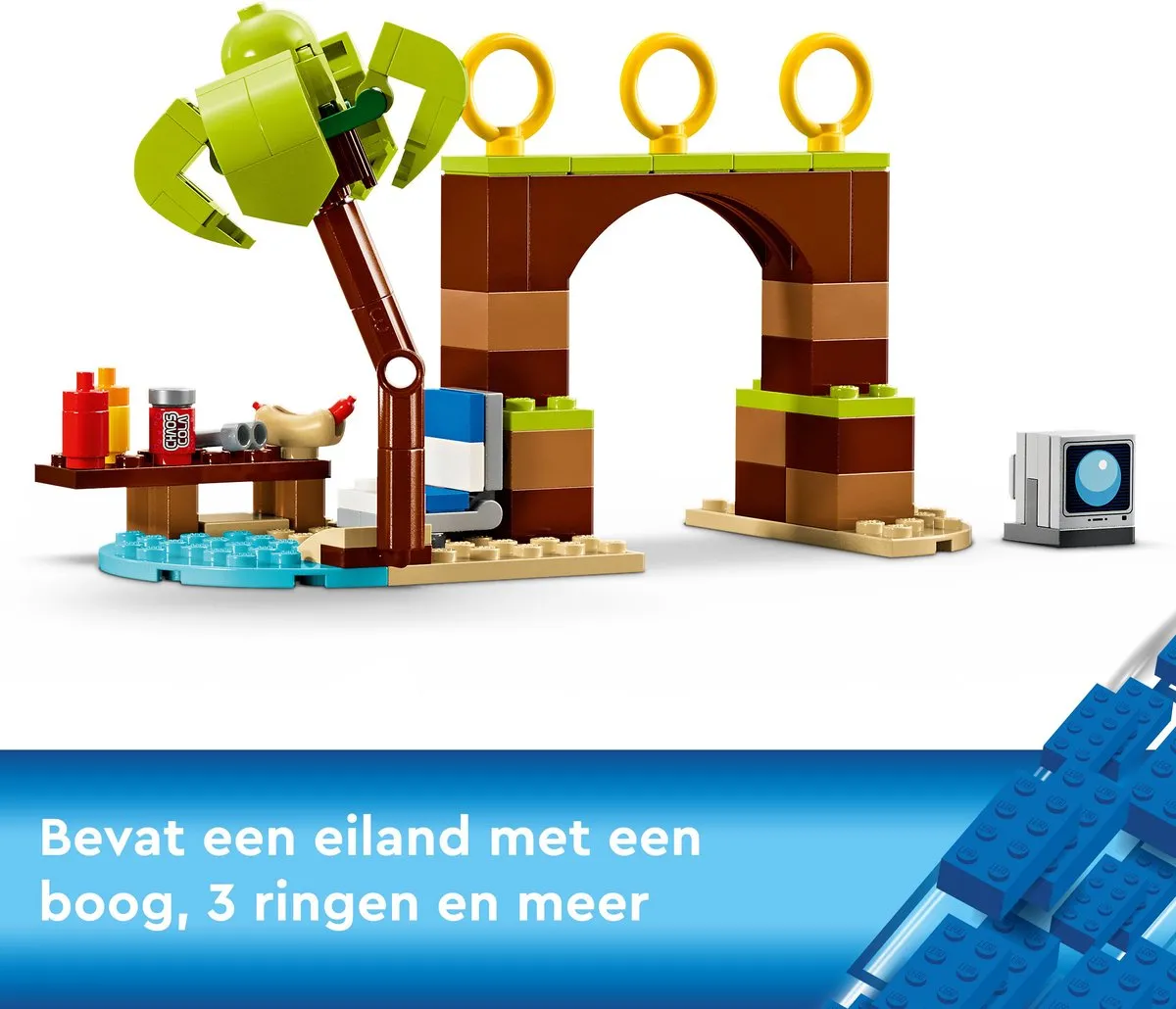 LEGO Sonic Tails Avonturenboot 76997 - 393 Stukken
