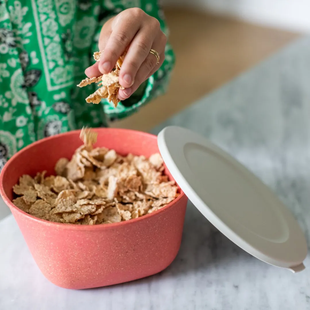 Koziol Vershouddoos Organic Natuur Koraal 1L - Roze