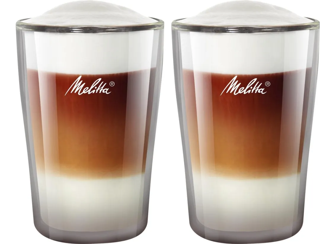 Melitta 6761118 Glas voor Latte Macchiato