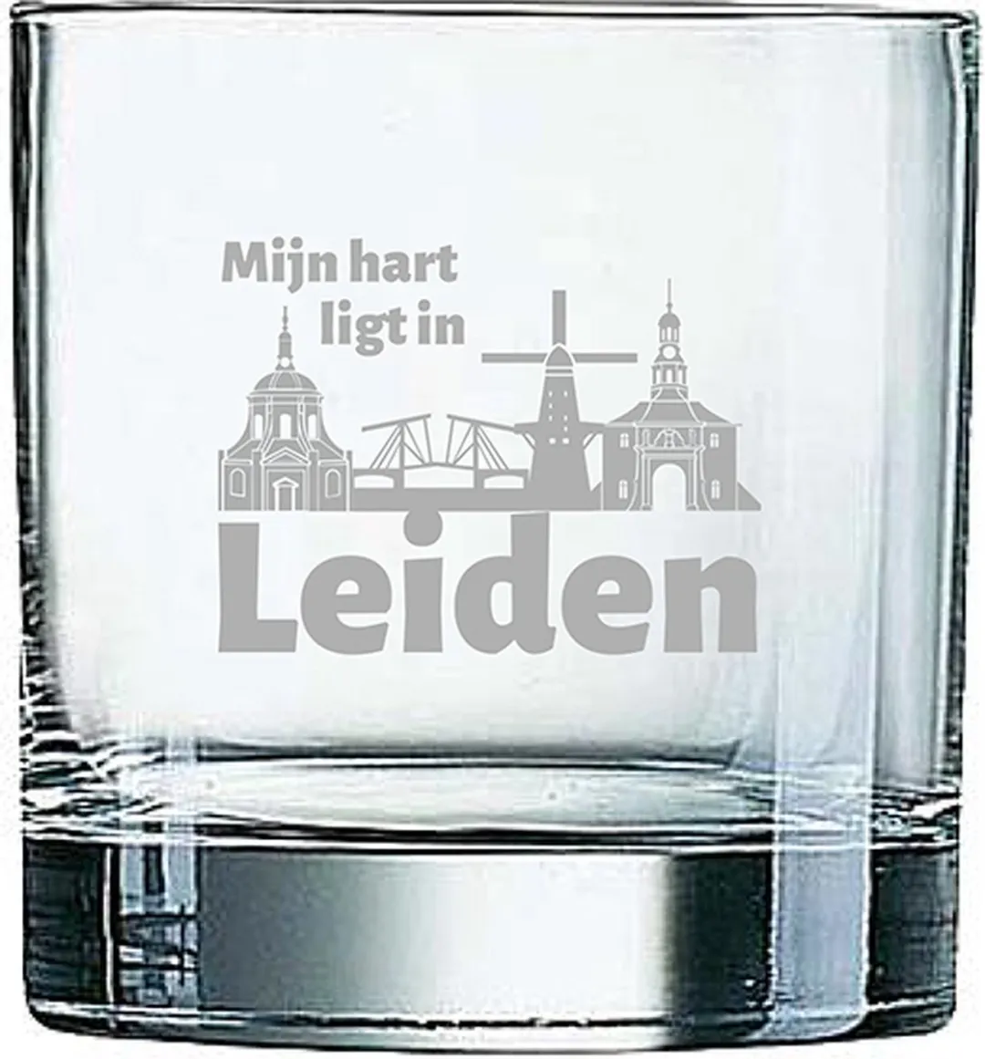 Arcoroc Leiden Gegraveerd Whiskeyglas 38cl