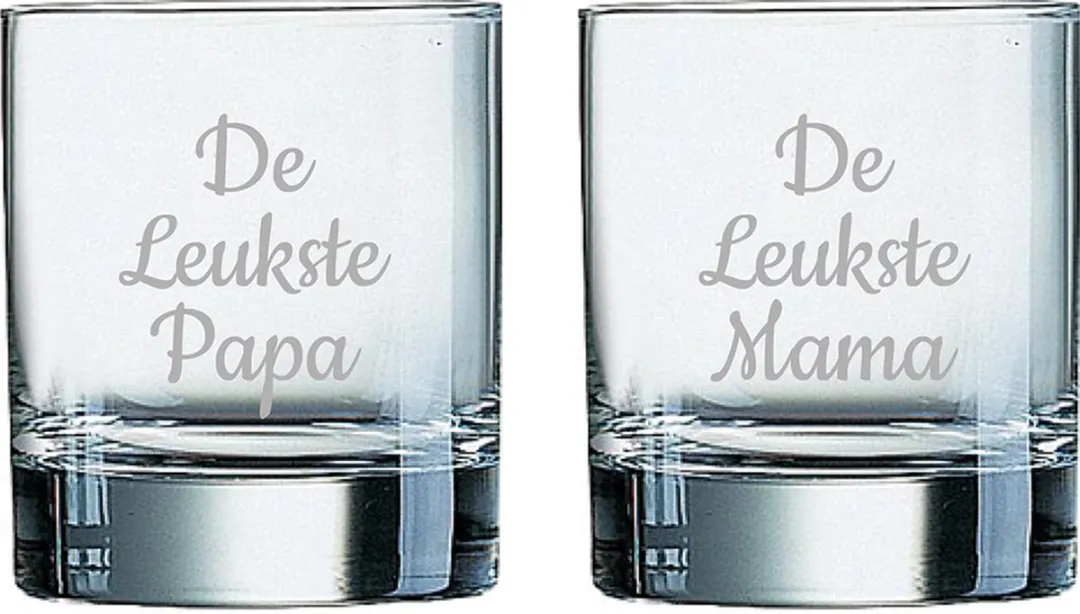 Arcoroc Gegraveerd Whiskeyglas 20cl