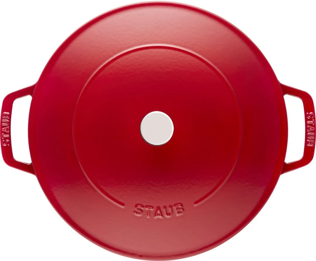 Staub Hapjespan Chistera - Kersenrood 24cm