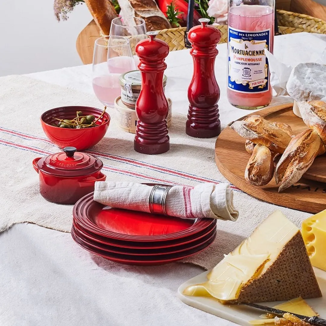 Le Creuset Ontbijtbord Kersenrood 22cm