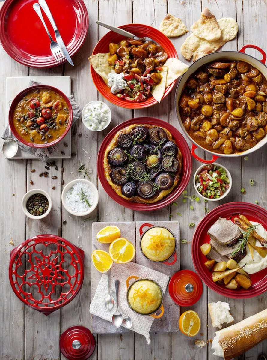Le Creuset Ontbijtbord Kersenrood 22cm