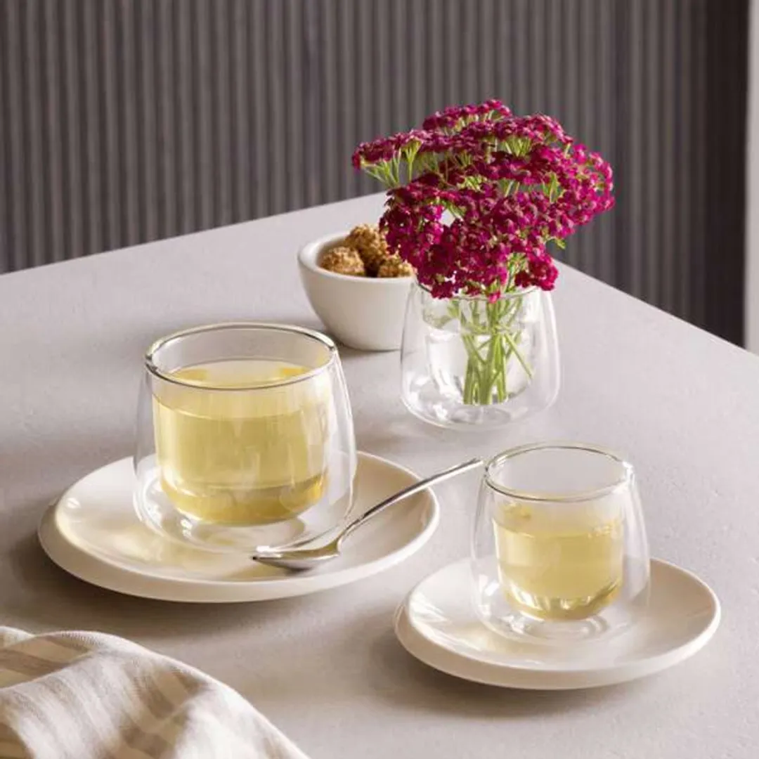 Villeroy & Boch Artesano Koffiebeker Set 2x 180ml - Transparant